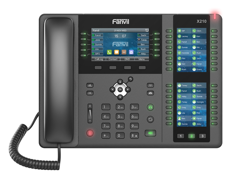Fanvil X210 IP Phone IP phone with 106 programmable buttons for enterprise use